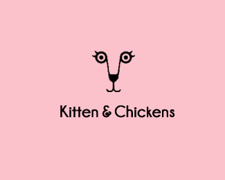 Kitten & Chickens