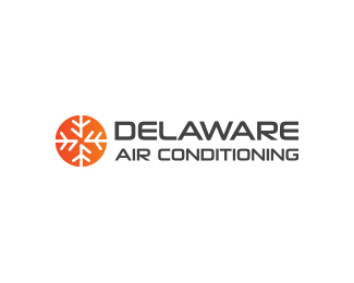 Delaware Air Conditioning Logo - HVAC Logo