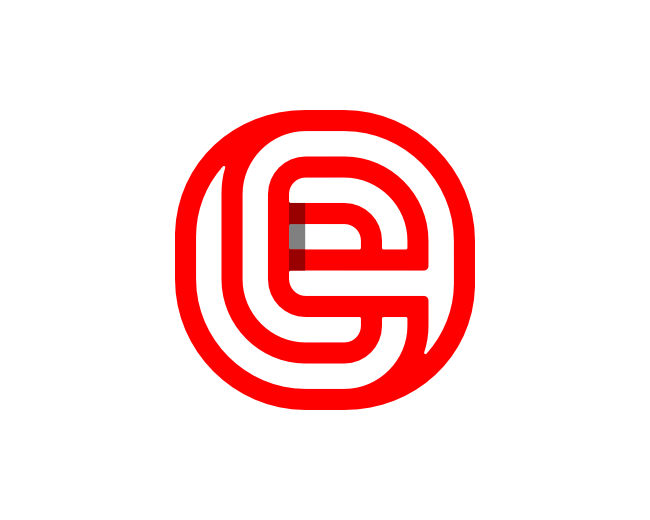 Letter EO OE Logo