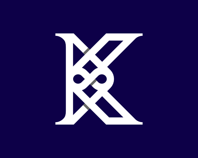 Letter K Infinity Logo