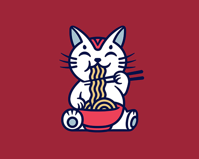 Ramen Cat 📌Logo was Sold
