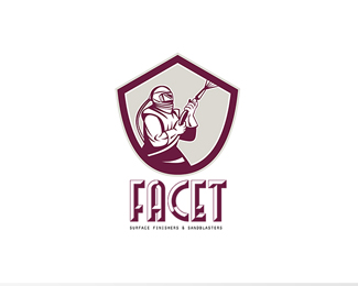 Facet Surface Finishers and Sandblasters Logo