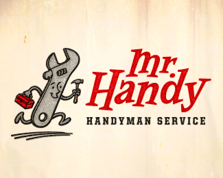 Logopond Logo Brand Identity Inspiration Mr Handy