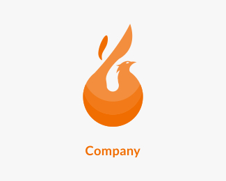bird Fire Logo