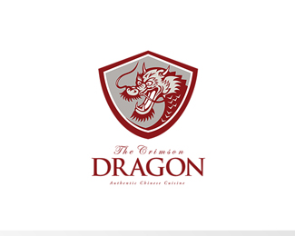 The Crimson Dragon Chinese Cuisine Logo