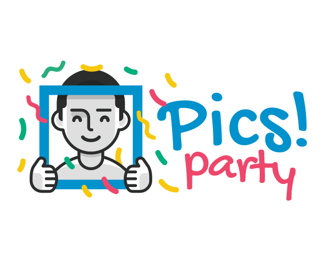 Pics! Party Logo