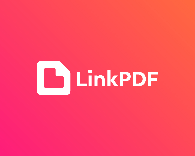 LinkPDF - Unused Logo Design