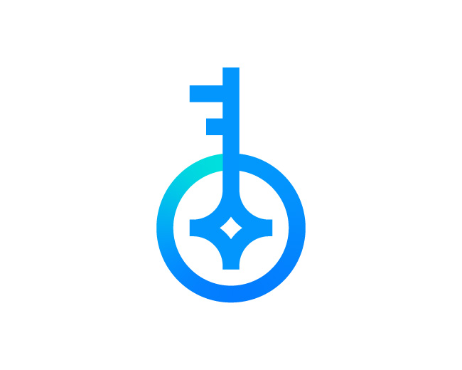 Key & O Monogram Logo – Clean Gradient Style