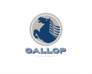 Gallop Delivery and Logistics Logo