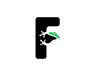 F Frog Logo