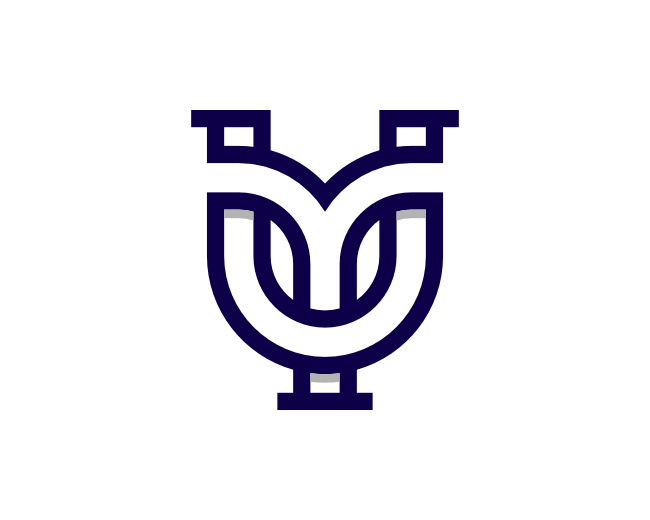 Letter UY YU Logo
