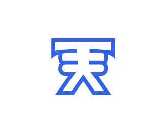 Letter TA Monogram Logo