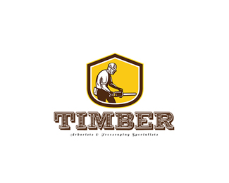 Timber Treescaping Specialists Logo