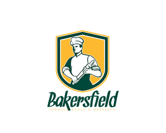 Bakersfield Premium Cakes Logo.
