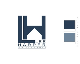 Lee Harper Realestate Agency Logo Design