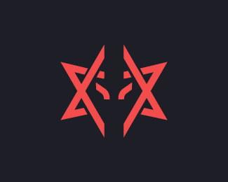 Wolf Symbol Logo For Sale