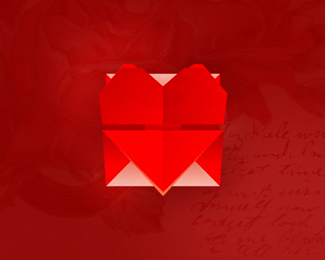 Love Mail logo design
