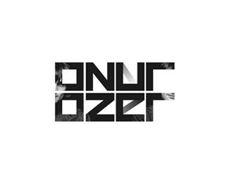 Onur Ozer, EDM dj and producer logo design