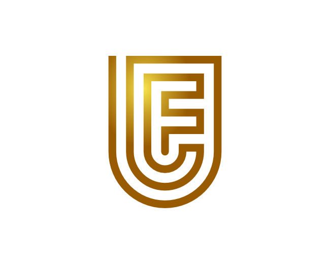 Letter F Shield Logo