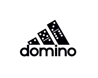 Logopond Logo Brand Identity Inspiration Domino