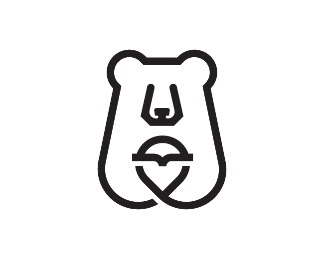 Bear With Owl Logo