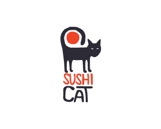 Sushi Cat Logo (for sale)