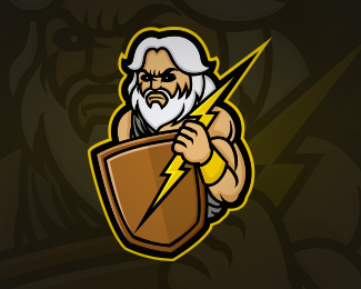 Zeus Mascot Logo Design