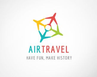 Air Travel Logo Template