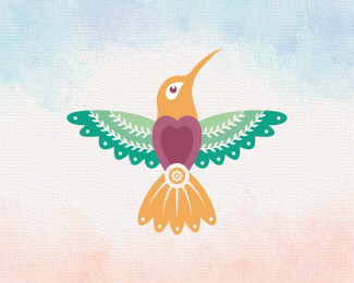 Colibri Bird Logo