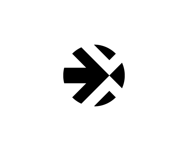 Arrow Up Circle Logo