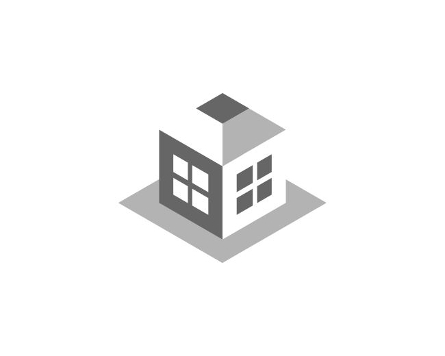 3D house logo