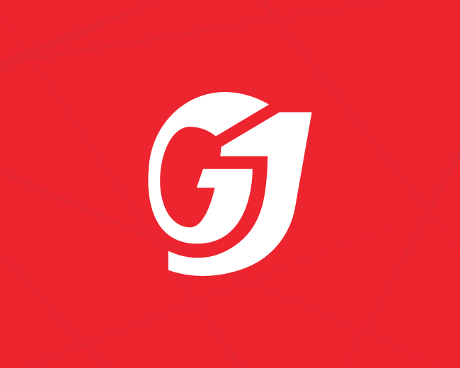 Modern Letter GJ Logo Design