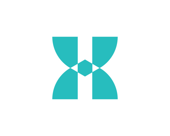 Hexa H Logo Design