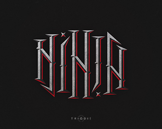 Ninja (ambigram)