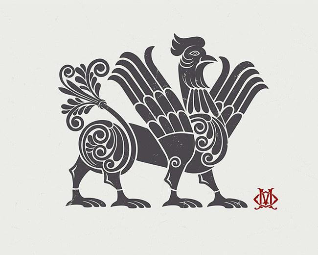 Rooster ex libris