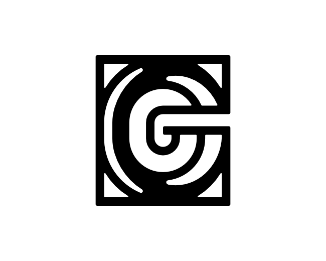 Letter G Frame Logo