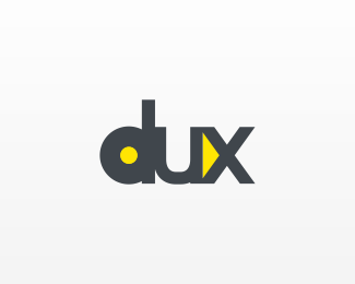 DUX - a dj wordmark