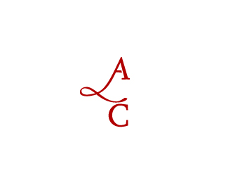 AC(with acute) monogram alternate version