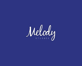 Melody this is music studio logo Design