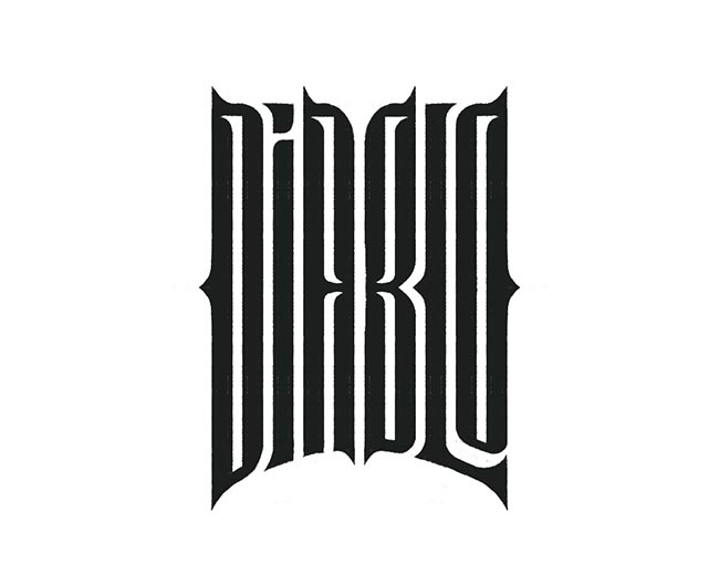 DIABLO logotype  design