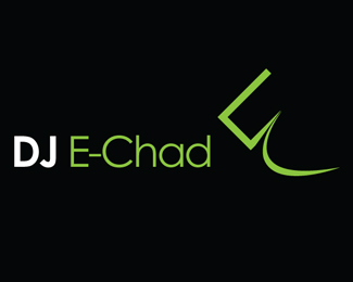 DJ E-Chad Logo