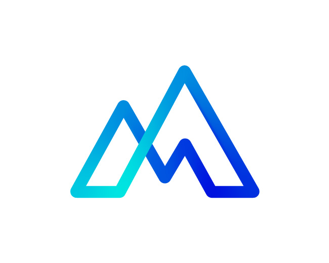 M Modern Logo // For Sale