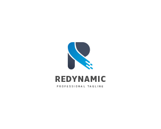 Redynamic R letter logo