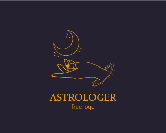 astrology logo design