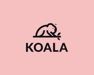 koala logo design