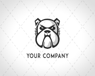 Modern Bull Dog Logo
