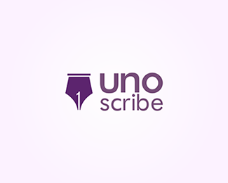 UnoScribe Logo Design