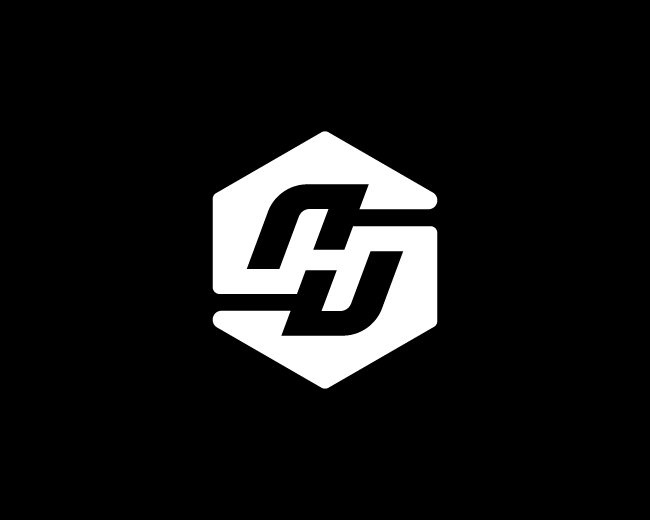 Letter SH Monogram Logo
