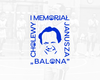 Basketball memorial logo for a friend