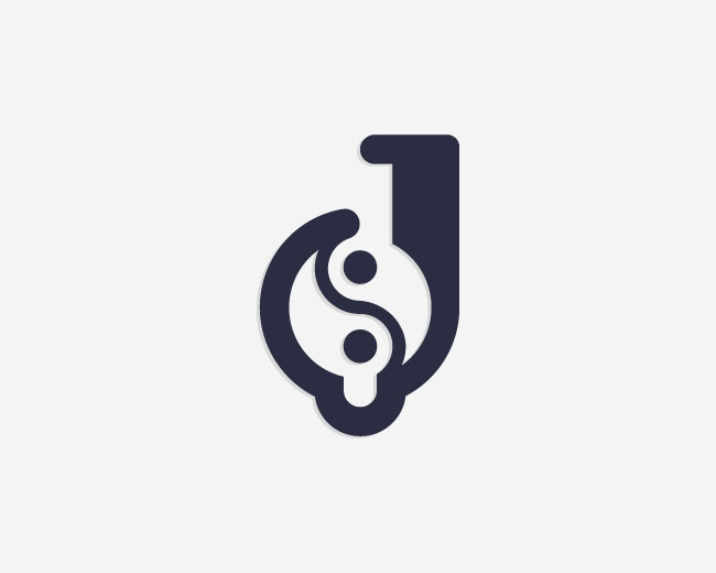 JQ QJ Yin Yang Logo